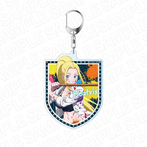 『ゾン100~ゾンビになるまでにしたい100のこと~』デカキーホルダー ベアトリクス・アメルハウザー ペイント ver.