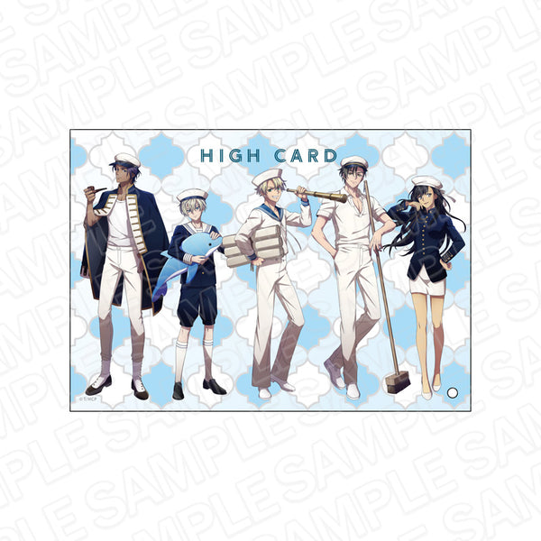 『HIGH CARD』ミニアクリルアート marine look ver.