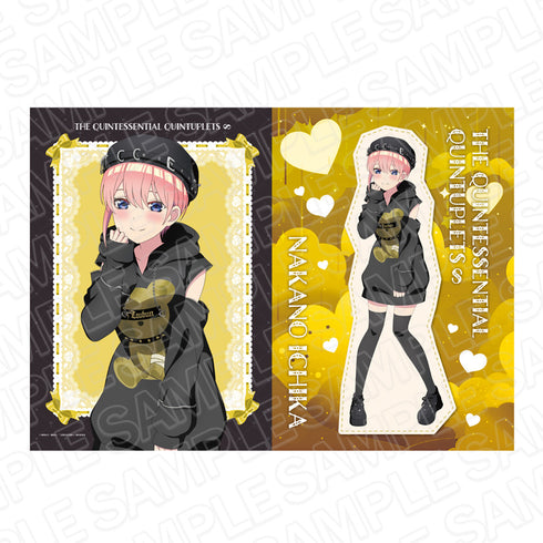 『五等分の花嫁∽』クリアファイル 中野一花 サブカルパンク ver.