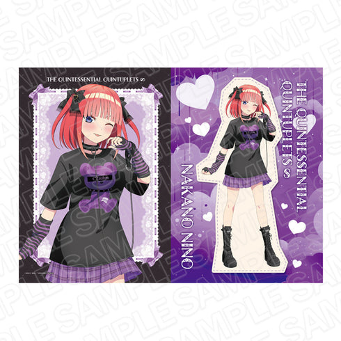 『五等分の花嫁∽』クリアファイル 中野二乃 サブカルパンク ver.