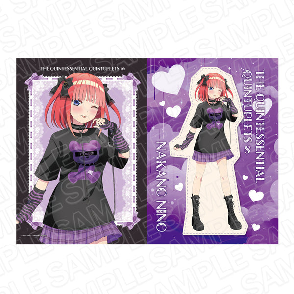 『五等分の花嫁∽』クリアファイル 中野二乃 サブカルパンク ver.