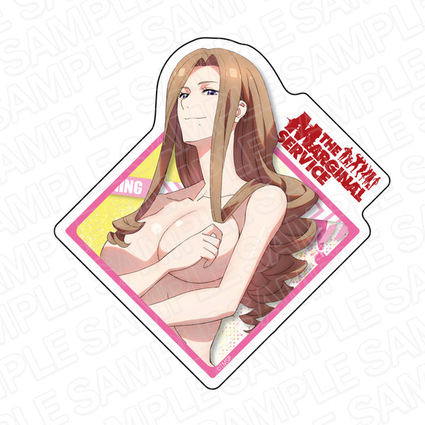 『THE MARGINAL SERVICE』ダイカットステッカー ライラ・キャンディハート