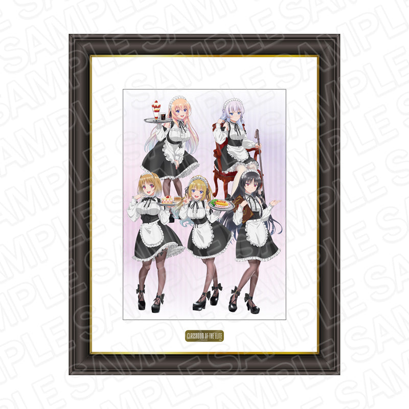 ようこそ実力至上主義の教室へ 額入りイラスト