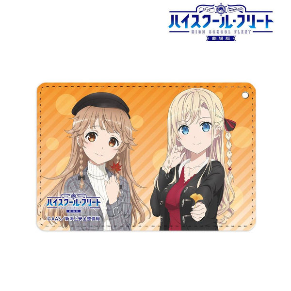 『ハイスクール・フリート』描き下ろしイラスト 紅葉狩りver. 1ポケットパスケース【202609再販】