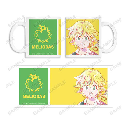 『七つの大罪 神々の逆鱗』メリオダス Ani-Art clear label マグカップ【202501再販】