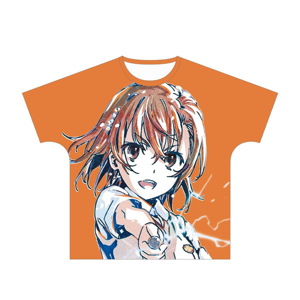 『とある科学の超電磁砲T』御坂美琴 Ani-Art フルグラフィックTシャツユニセックス【202609再販】