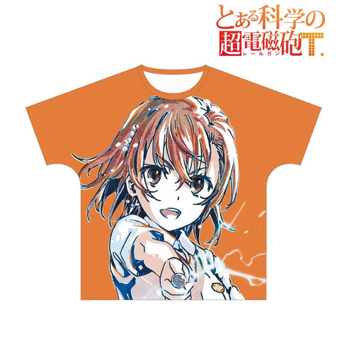 『とある科学の超電磁砲T』御坂美琴 Ani-Art フルグラフィックTシャツユニセックス【202609再販】