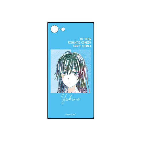 『やはり俺の青春ラブコメはまちがっている。完』雪ノ下雪乃 Ani-Art スクエア強化ガラスiPhoneケース【202503再販】