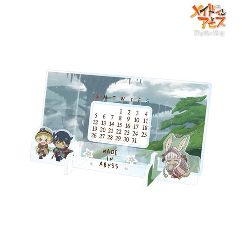 『メイドインアビス 深き魂の黎明』卓上アクリル万年カレンダー【202507再販】
