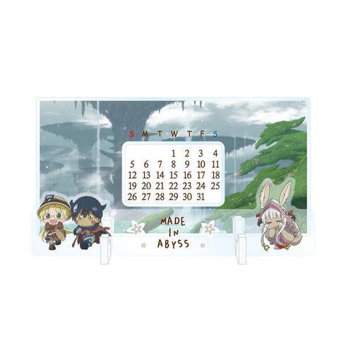 『メイドインアビス 深き魂の黎明』卓上アクリル万年カレンダー【202512再販】