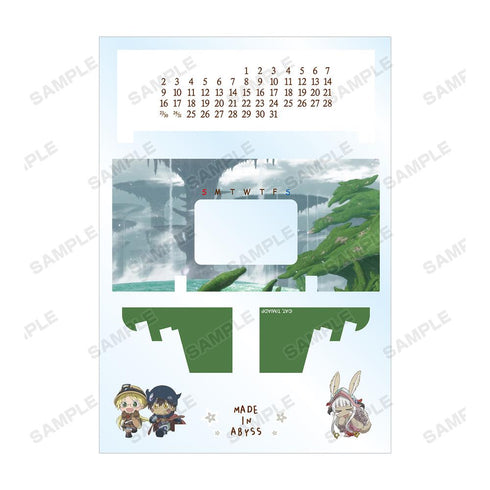 『メイドインアビス 深き魂の黎明』卓上アクリル万年カレンダー【202512再販】