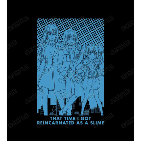 『転生したらスライムだった件』描き下ろしイラスト 集合 現代私服ver. ジップパーカーメンズ【202503再販】
