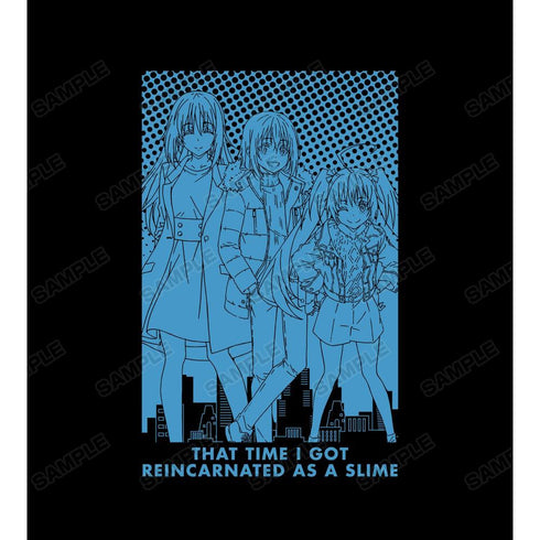 『転生したらスライムだった件』描き下ろしイラスト 集合 現代私服ver. ジップパーカーメンズ【202603再販】