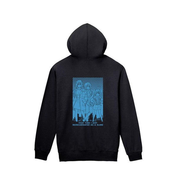 『転生したらスライムだった件』描き下ろしイラスト 集合 現代私服ver. ジップパーカーレディース【202603再販】