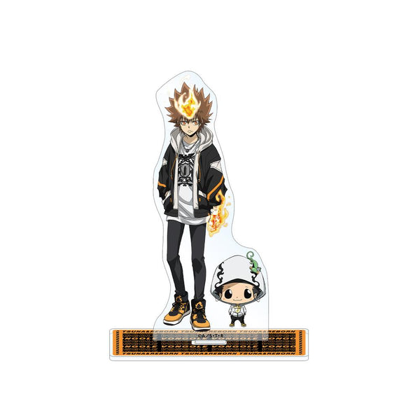 『家庭教師ヒットマンREBORN!』描き下ろしイラスト 沢田綱吉&リボーン ストリートver. BIGアクリルスタンド【202512再販】