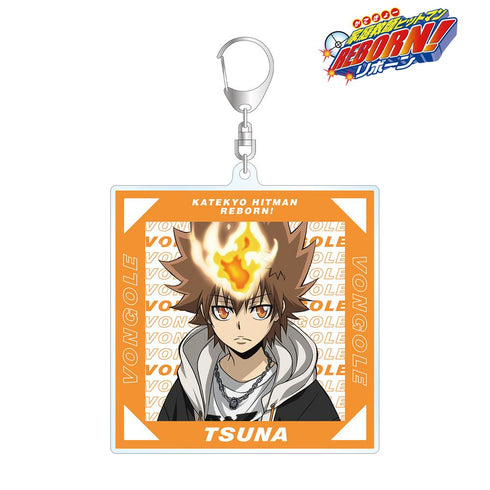 『家庭教師ヒットマンREBORN!』描き下ろしイラスト 沢田綱吉 ストリートver. BIGアクリルキーホルダー【202412再販】