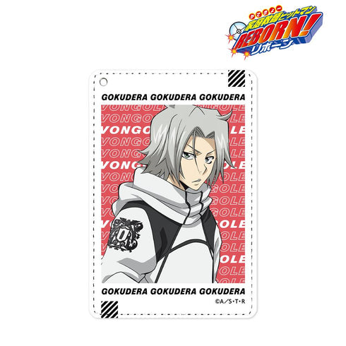 『家庭教師ヒットマンREBORN!』描き下ろしイラスト 獄寺隼人 ストリートver. 1ポケットパスケース【202507再販】