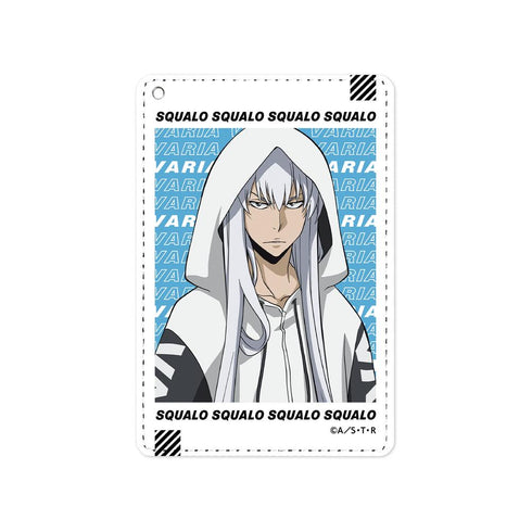 『家庭教師ヒットマンREBORN!』描き下ろしイラスト スペルビ・スクアーロ ストリートver. 1ポケットパスケース【202412再販】