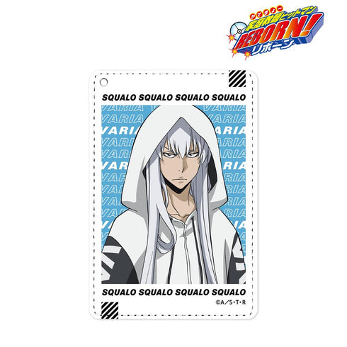 『家庭教師ヒットマンREBORN!』描き下ろしイラスト スペルビ・スクアーロ ストリートver. 1ポケットパスケース【202507再販】