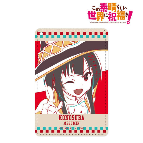 『この素晴らしい世界に祝福を!』めぐみん lette-graph 1ポケットパスケース【202412再販】