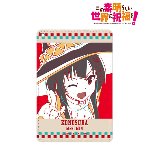 『この素晴らしい世界に祝福を!』めぐみん lette-graph 1ポケットパスケース【202405再販】