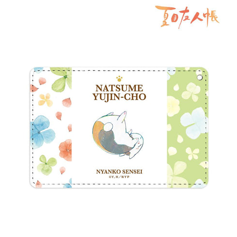 『夏目友人帳』ニャンコ先生 Ani-Art 第3弾 1ポケットパスケース ミドリ【202503再販】