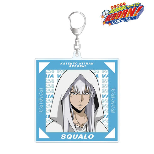 『家庭教師ヒットマンREBORN!』描き下ろしイラスト スペルビ・スクアーロ ストリートver. BIGアクリルキーホルダー【202412再販】