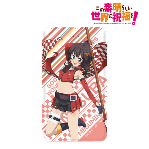 『この素晴らしい世界に祝福を!』描き下ろしイラスト めぐみん レースクイーンver. モバイルバッテリー