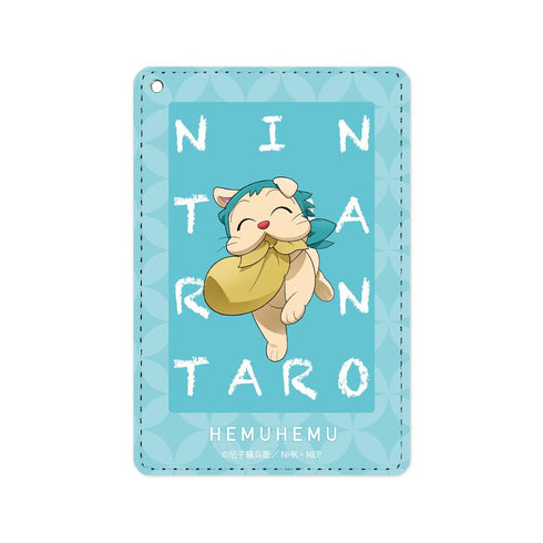 『忍たま乱太郎』描き下ろしイラスト ヘムヘム みんなで商いver. 1ポケットパスケース【202503再販】