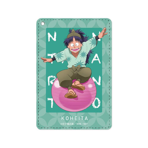 『忍たま乱太郎』描き下ろしイラスト 七松小平太 みんなで商いver. 1ポケットパスケース【202503再販】