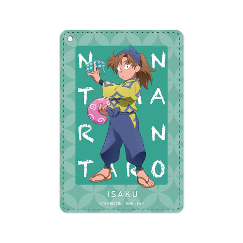 『忍たま乱太郎』描き下ろしイラスト 善法寺伊作 みんなで商いver. 1ポケットパスケース【202503再販】