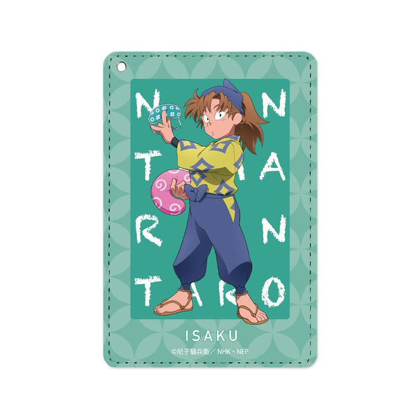 『忍たま乱太郎』描き下ろしイラスト 善法寺伊作 みんなで商いver. 1ポケットパスケース【202503再販】