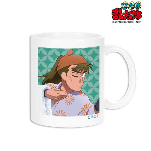 『忍たま乱太郎』描き下ろしイラスト 中在家長次 みんなで商いver. マグカップ【202509再販】