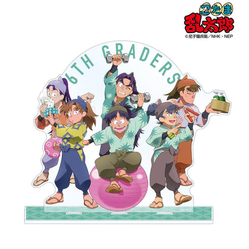 《忍者小丸子》全新繪製插圖 六年級生大集合 大家一起做生意版 BIG壓克力立牌【202605再版】
