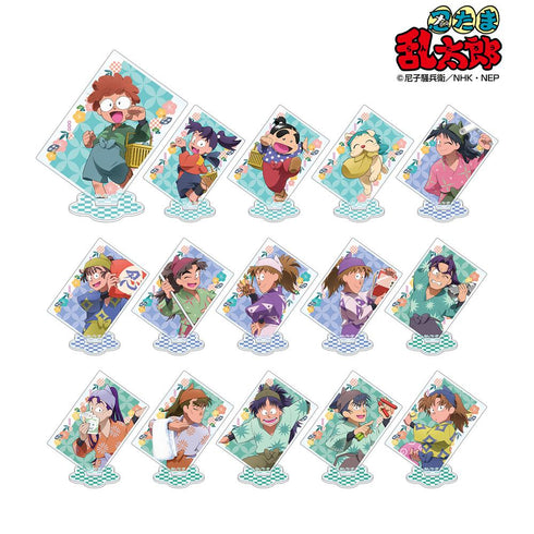 『忍たま乱太郎』描き下ろしイラスト みんなで商いver. トレーディングアクリルスタンド(単位/BOX)【202503再販】