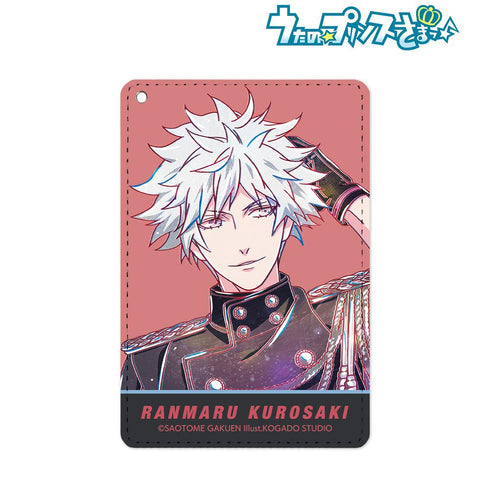 『うたの☆プリンスさまっ♪』黒崎蘭丸 Ani-Art 第2弾 1ポケットパスケース【202504再販】