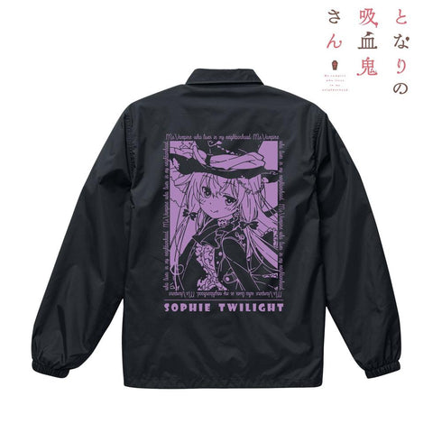《隔壁的吸血鬼》全新绘制插画 索菲·特怀特 万圣节版 男女通用教练夹克【202605再版】