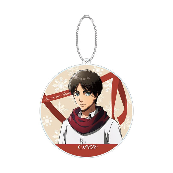 『進撃の巨人』描き下ろしイラスト エレン マフラー着用ver. BIGアクリルキーホルダー【202510再販】