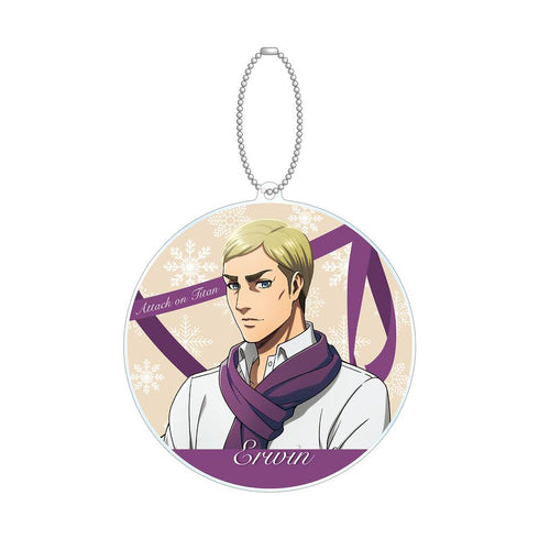 『進撃の巨人』描き下ろしイラスト エルヴィン マフラー着用ver. BIGアクリルキーホルダー【202510再販】