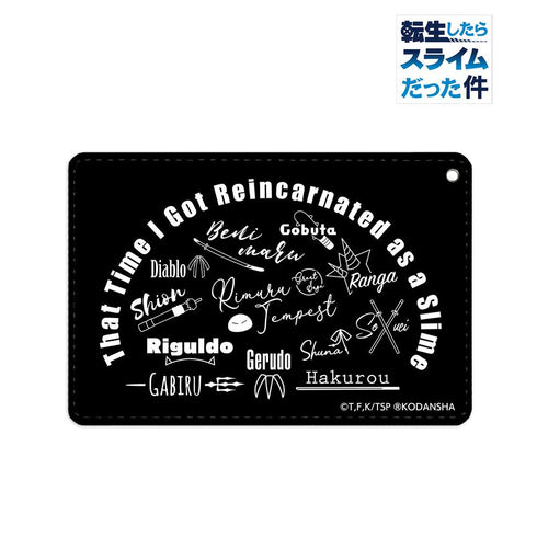 『転生したらスライムだった件』モチーフ 1ポケットパスケース【202503再販】