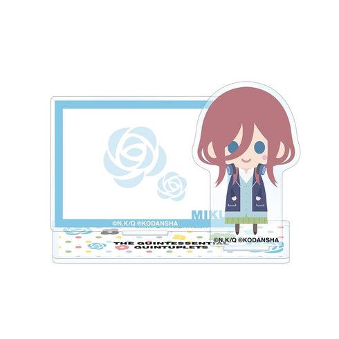 『五等分の花嫁』三玖 NordiQ アクリルメモスタンド【202501再販】