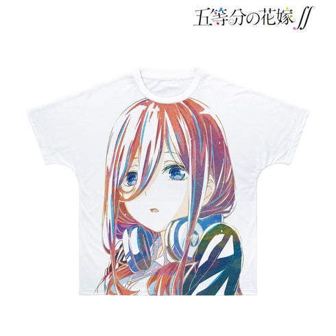 『五等分の花嫁∫∫』三玖 Ani-Art 第3弾 フルグラフィックTシャツユニセックス【202501再販】