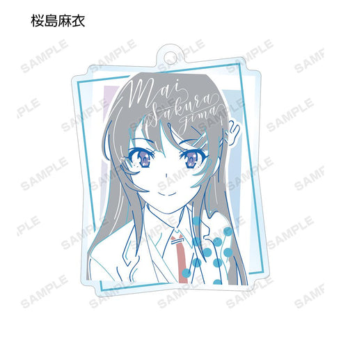 『青春ブタ野郎はバニーガール先輩の夢を見ない』トレーディング lette-graph アクリルキーホルダー(単位/BOX)【202507再販】