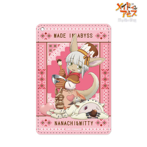 『メイドインアビス 深き魂の黎明』描き下ろしイラスト 兎座ナナチ 第4弾 ナナチ&ミーティ 1ポケットパスケース【202507再販】