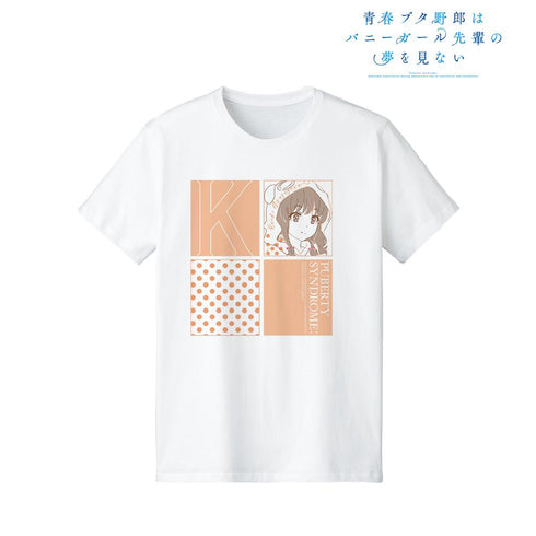 『青春ブタ野郎はバニーガール先輩の夢を見ない』梓川かえで lette-graph Tシャツメンズ【202507再販】