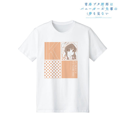『青春ブタ野郎はバニーガール先輩の夢を見ない』梓川かえで lette-graph Tシャツメンズ