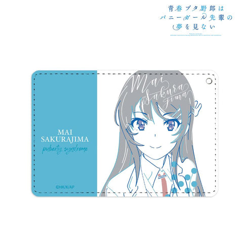 『青春ブタ野郎はバニーガール先輩の夢を見ない』桜島麻衣 lette-graph 1ポケットパスケース【202503再販】