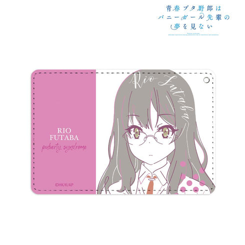 『青春ブタ野郎はバニーガール先輩の夢を見ない』双葉理央 lette-graph 1ポケットパスケース【202509再販】