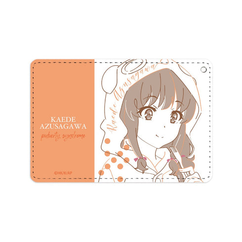 『青春ブタ野郎はバニーガール先輩の夢を見ない』梓川かえで lette-graph 1ポケットパスケース【202406再販】