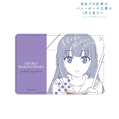 『青春ブタ野郎はバニーガール先輩の夢を見ない』牧之原翔子(中学生) lette-graph 1ポケットパスケース【202503再販】